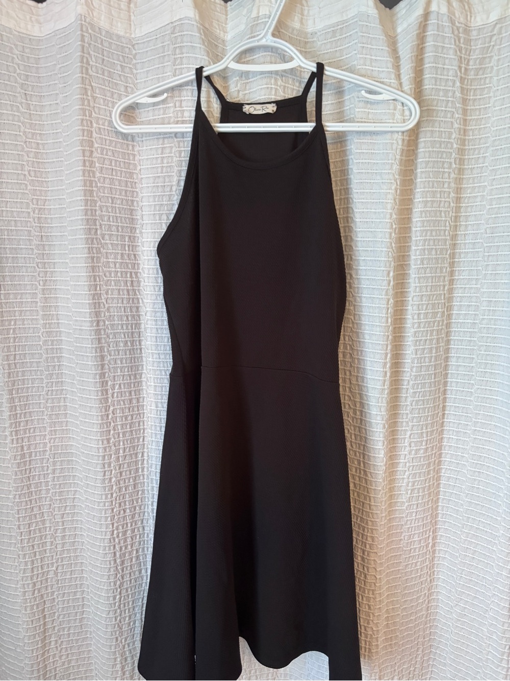 Classic Black Halter Dress - Brand Olivia Rae